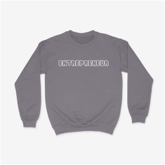 Entrepreneur Crewneck - Graphite Heather