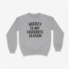 Hockey-Is-My-Favourite-Season-Gildan-18000-Sports-Gray-Crewneck-Sweatshirt.png