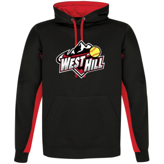 Youth Game Day Fleece Colour Block Hooded Sweatshirt