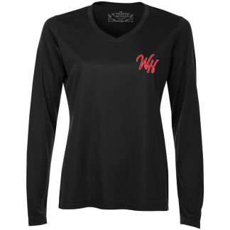 Ladies Pro Team Long Sleeve V-neck Tee